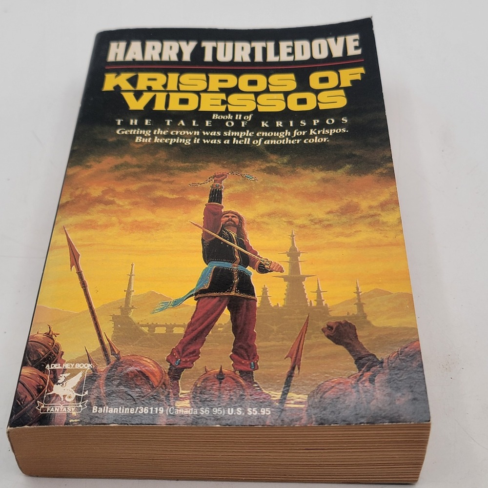 Harry Turtledove Krispos of Videssos Paperback First Edition Fantasy Good